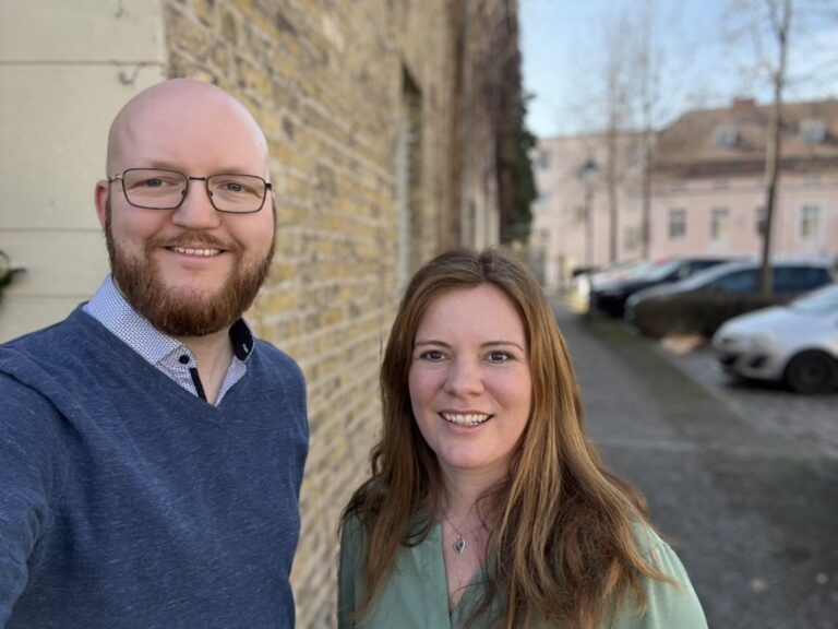 Nadine Schmidt und Lars De Louw